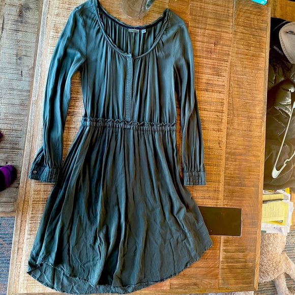 Anthropologie Dresses & Skirts - Anthropologie Dress Army Green
